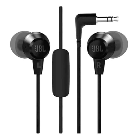 Auricular JBL In-Ear C50HI 3.5mm negro Unica