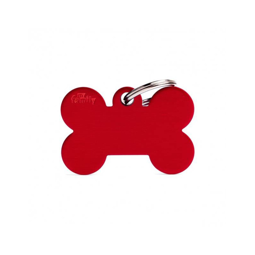 MFB10 - HUESO GRANDE ALUMINIO ROJO MFB10 - HUESO GRANDE ALUMINIO ROJO