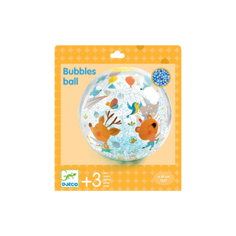 Pelota Inflable Djeco Bubbles Ball Diseño Animado