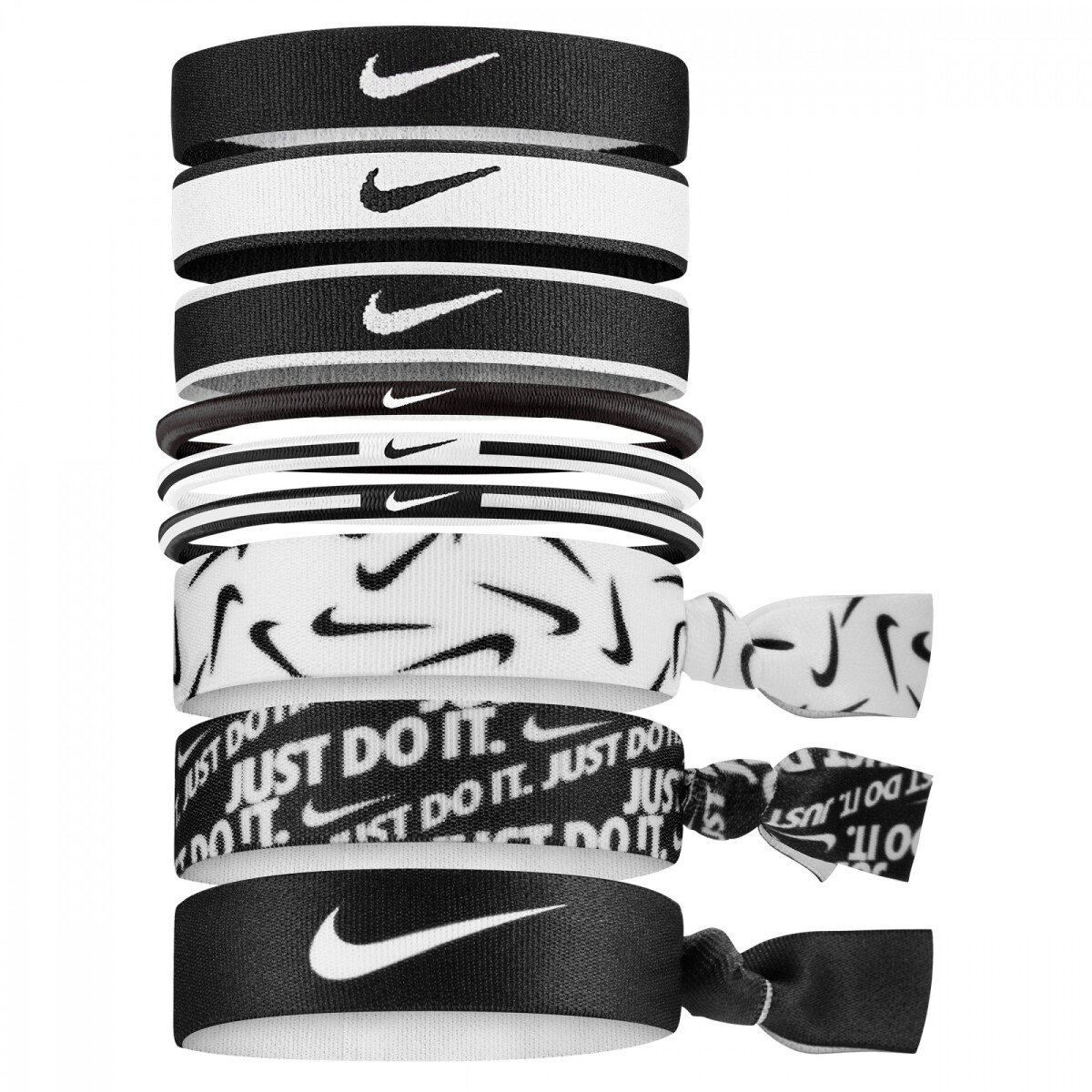 Bandas Nike Headband Pack Unisex - Negro 