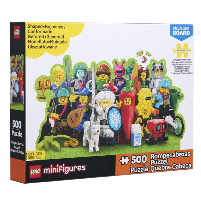 Lego Puzzle Figuras con disfraz 500 piezas Lego Puzzle Figuras con disfraz 500 piezas