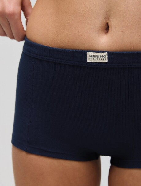 BOMBACHA DE ALGODÓN TIPO BOXER AZUL