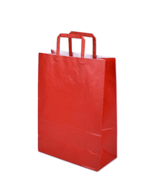 Bolsa lisa acuario 22x10x30 cm ROJO