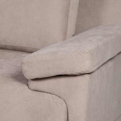 Rinconera Adalia - Tela Microfibra - Chaise izquierdo 9249 (Tostado)