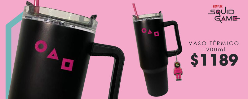 Vaso Térmico Juego del Calamar