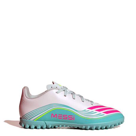 Championes de Niños Adidas F50 Messi Club Tf Blanco - Verde