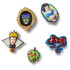 Jibbitz Snow White 5 Pack Multicolor