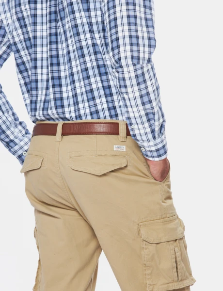 PANTALÓN CARGO Beige
