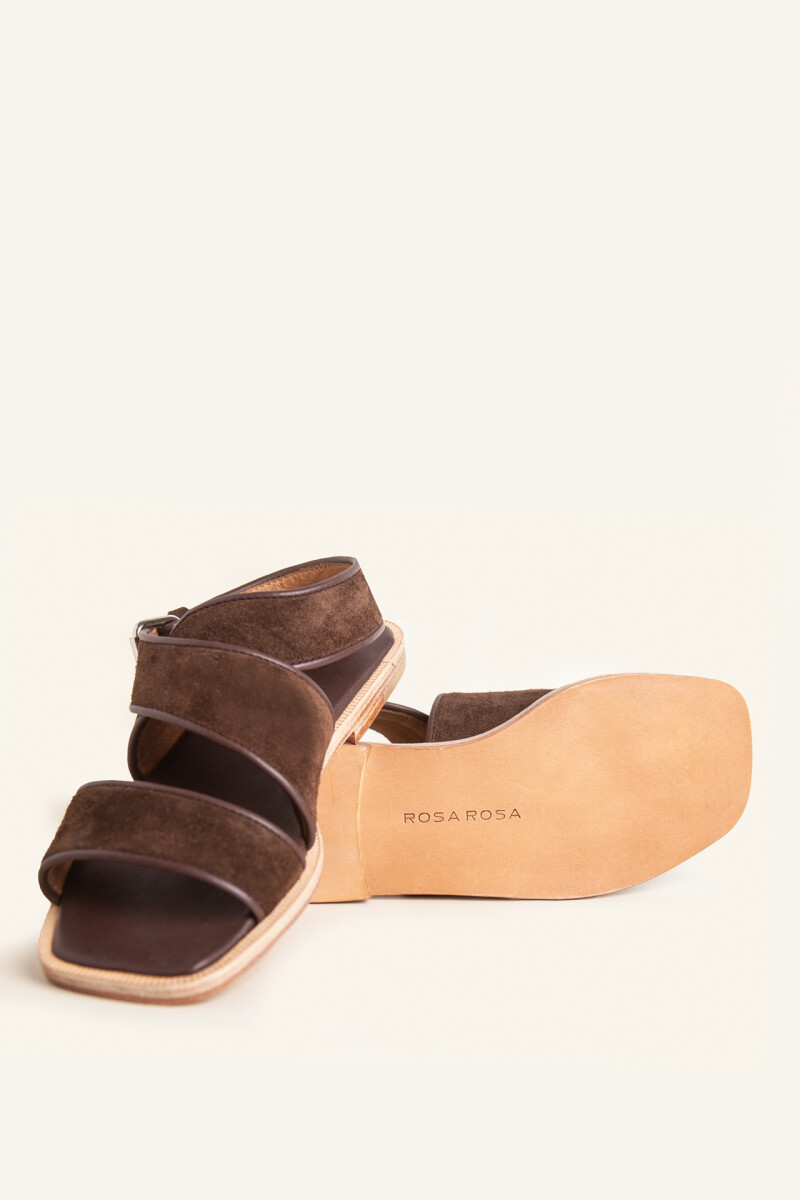 SANDALIA JENNA Chocolate