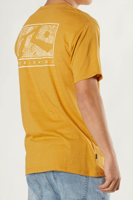 T-SHIRT INDIE RUSTY Mostaza