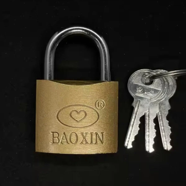 X12 Candados de Bronce Seguridad Baoxin AntiCorrosión 38MM X12 Candados de Bronce Seguridad Baoxin AntiCorrosión 38MM