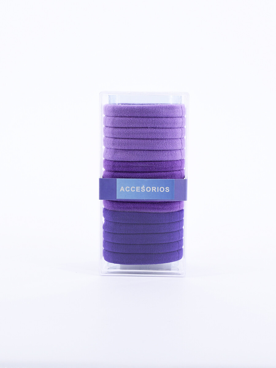COLEROS PACK x 15 - VIOLETA 