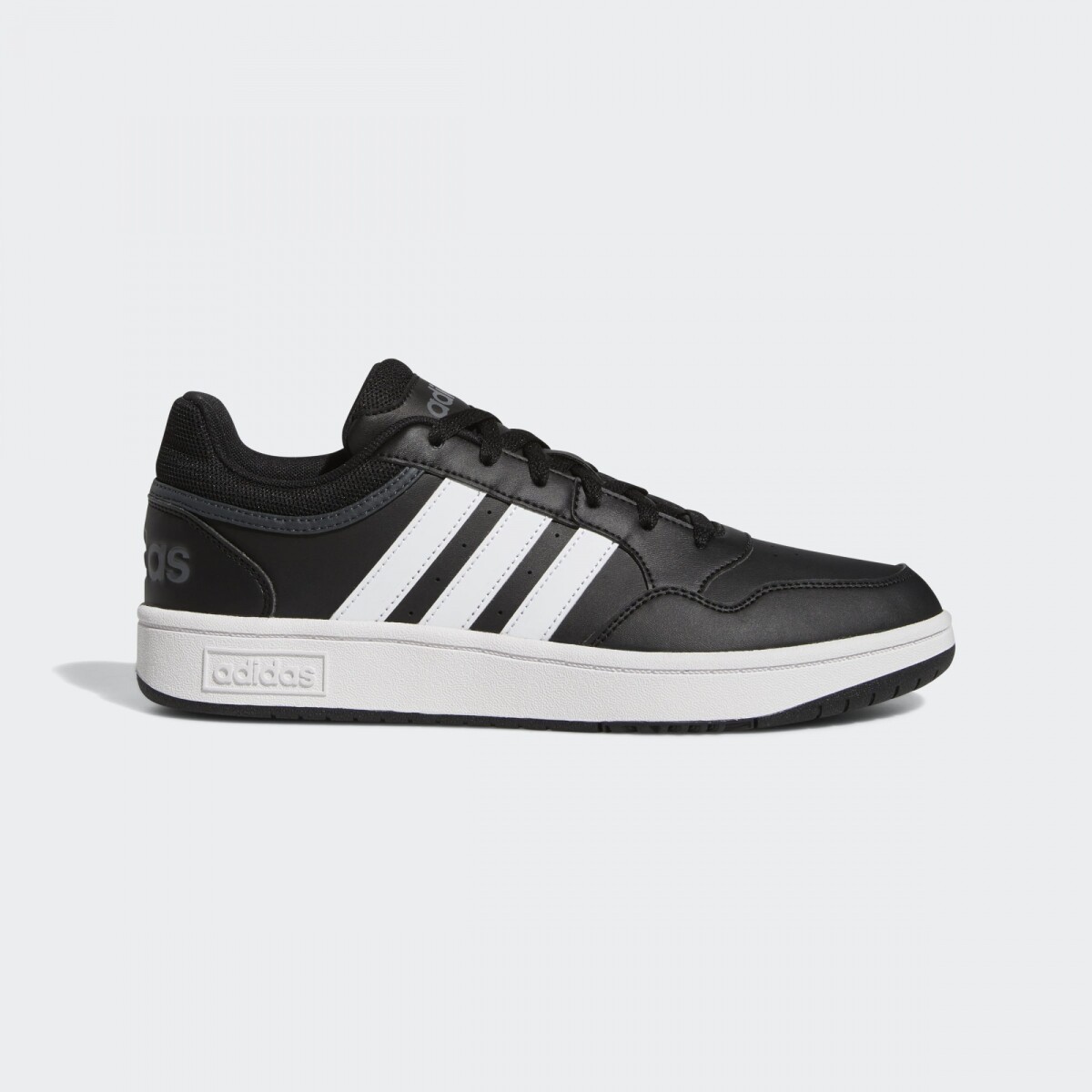 Championes Adidas Hoops 3.0 Low - Negro 