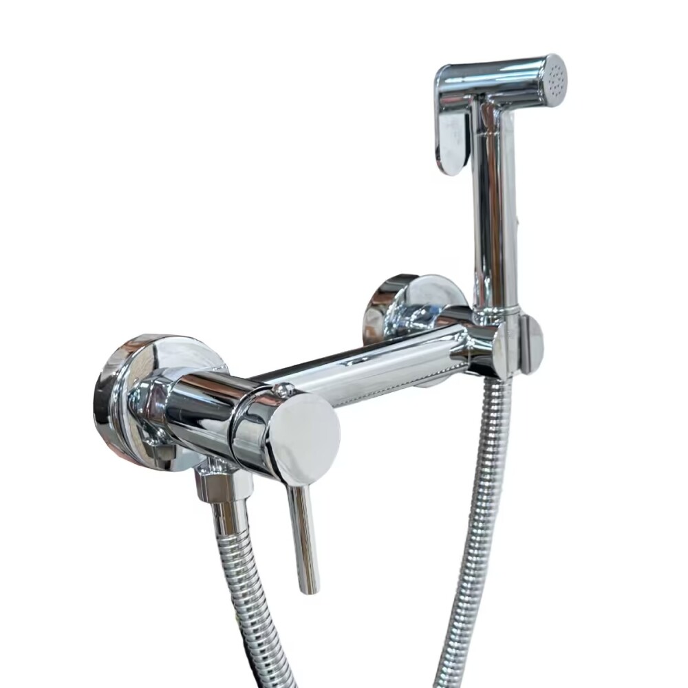 Grifería de Ducha higiénica monocomando Exterior Milano Cromada Brillante Grifería De Ducha Higiénica Monocomando Exterior Milano Cromada Brillante