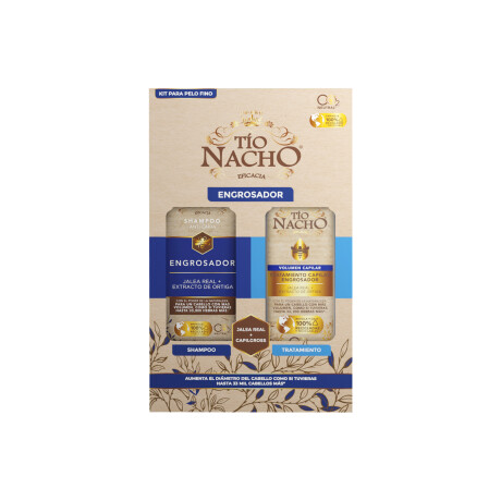 Tio Nacho Kit Engrosador Shampoo 415+Tratamiento 90 ml Tio Nacho Kit Engrosador Shampoo 415+Tratamiento 90 ml