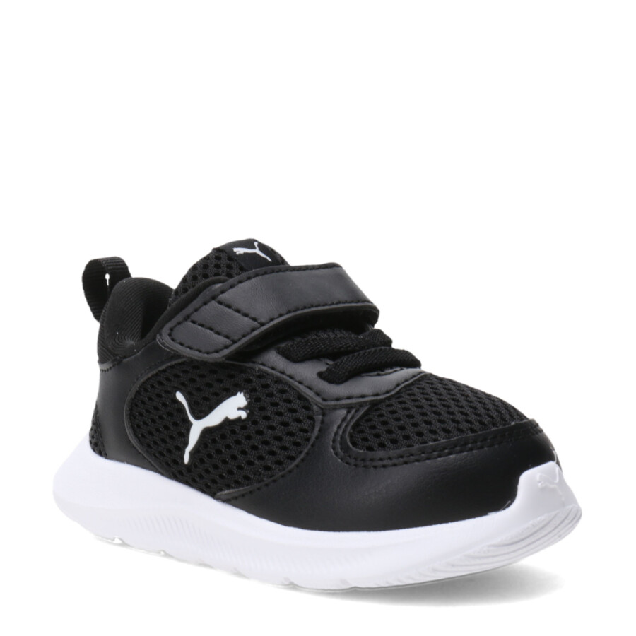 Championes de Niños Puma Fun Racer 2 Negro - Blanco