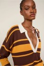 CAMISETA POLO Marron