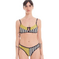 Imagen de Bikini Top Creek Print - Pistacho/Negro