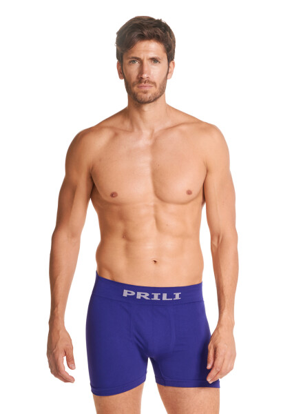 Boxer con pretina ancha Azul