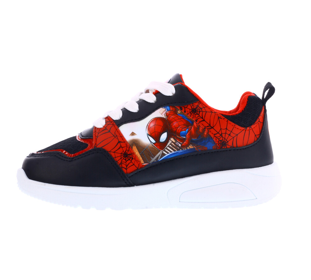 Deportivo Spider Man C/Luces Negro/Rojo