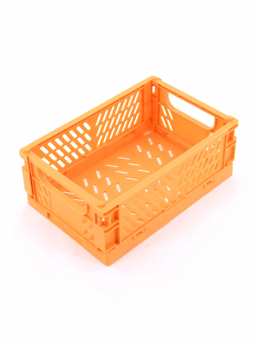 CAJA PLÁSTICA PLEGABLE - OCRE 