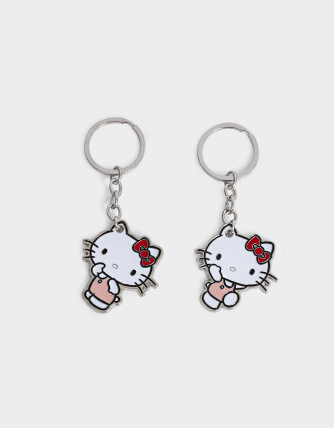 Llavero Compartir Set De Llaveros Para Compartir "hello Kitty" - Combinacion Multicolor