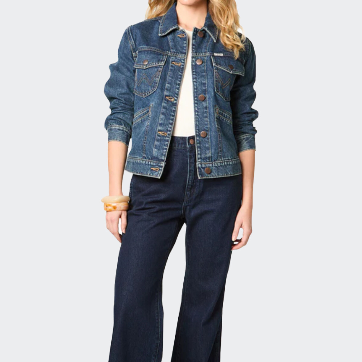 Campera Wrangler Denim - Azul 