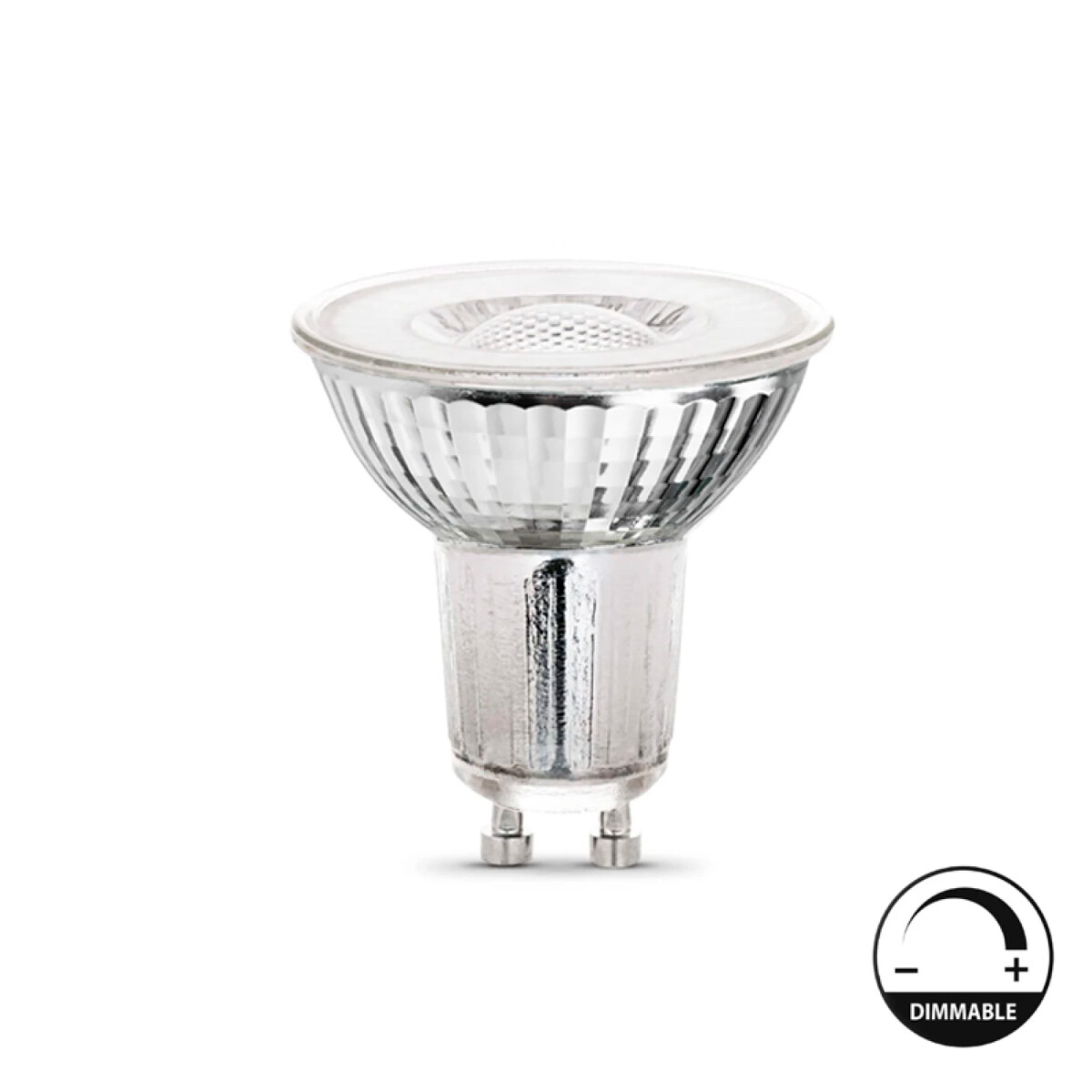 Dicroica Dimerizable LED 5W GU10 38º Cálida 