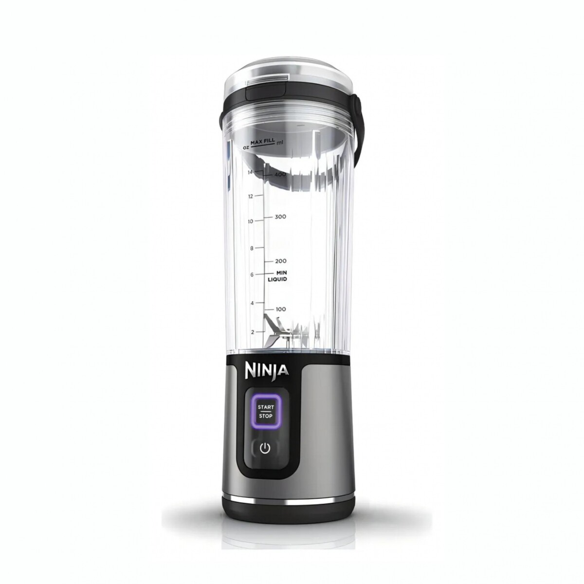 Licuadora Portátil NINJA Blast 50W Capacidad 470ml Vaso De Plástico - Black 