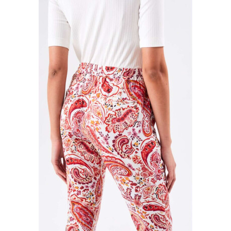 Pantalon Print Rojo