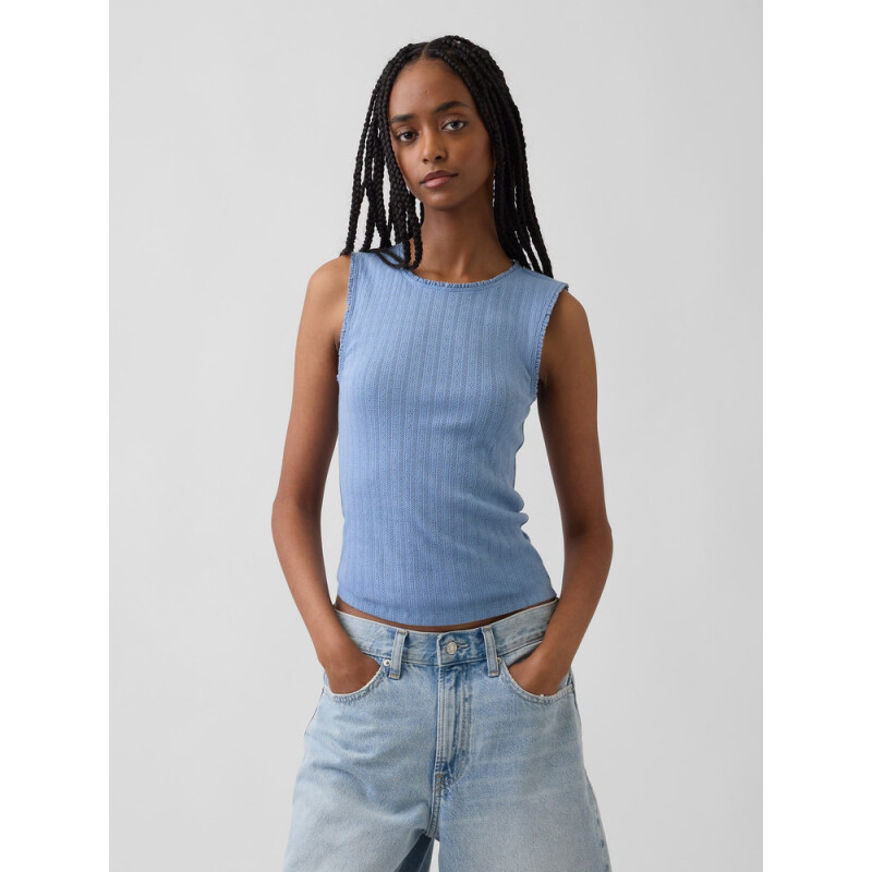 SL POINTELLE SHELL Light Blue