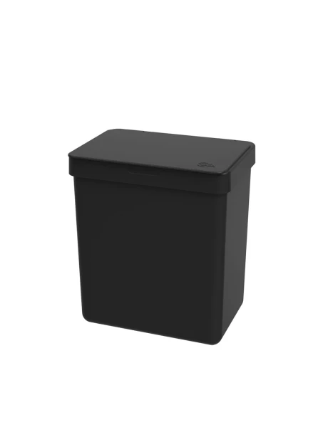 PAPELERA MESA PLASTICO SINGLE 2.5L NEGRO COZA PAPELERA MESA PLASTICO SINGLE 2.5L NEGRO COZA