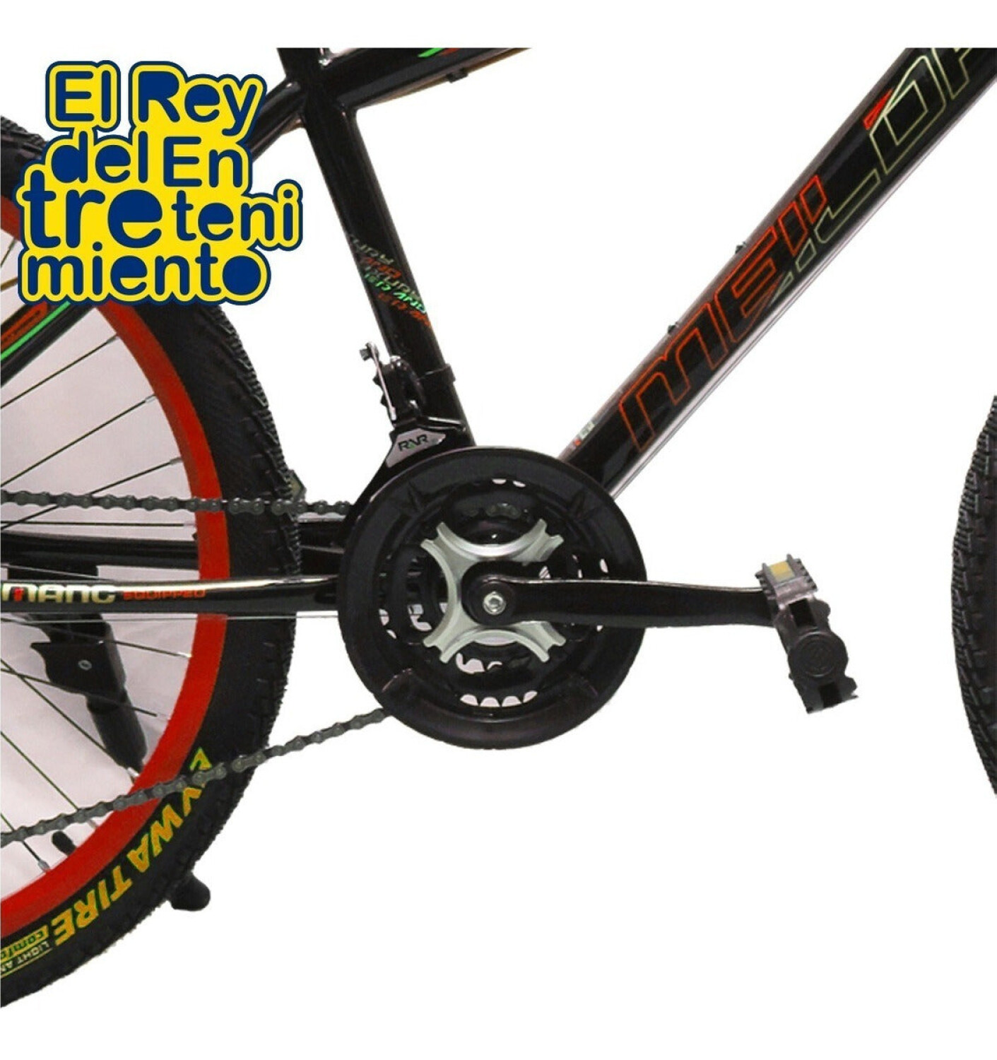 Bicicleta Montaña Hombre Rodado 24 Frenos De Disco — El Rey del