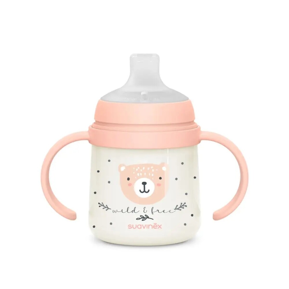 Vaso Suavinex First Bottle 150 Ml. Bear Rosa 