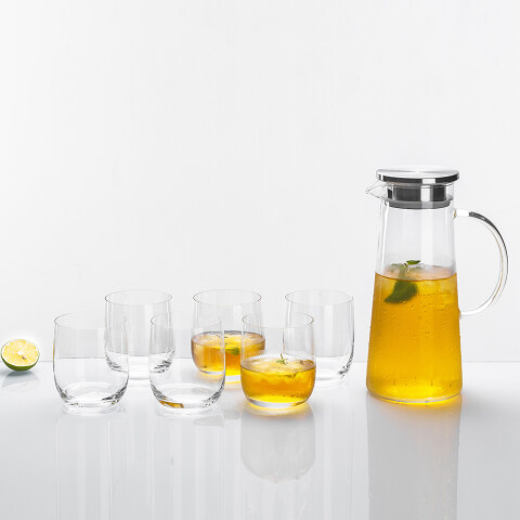 Jarra De Borosilicato 1300Ml Megan Volf Edelita Oriente Jarra De Borosilicato 1300Ml Megan Volf Edelita Oriente