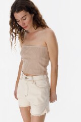 Strapless Fresa Beige
