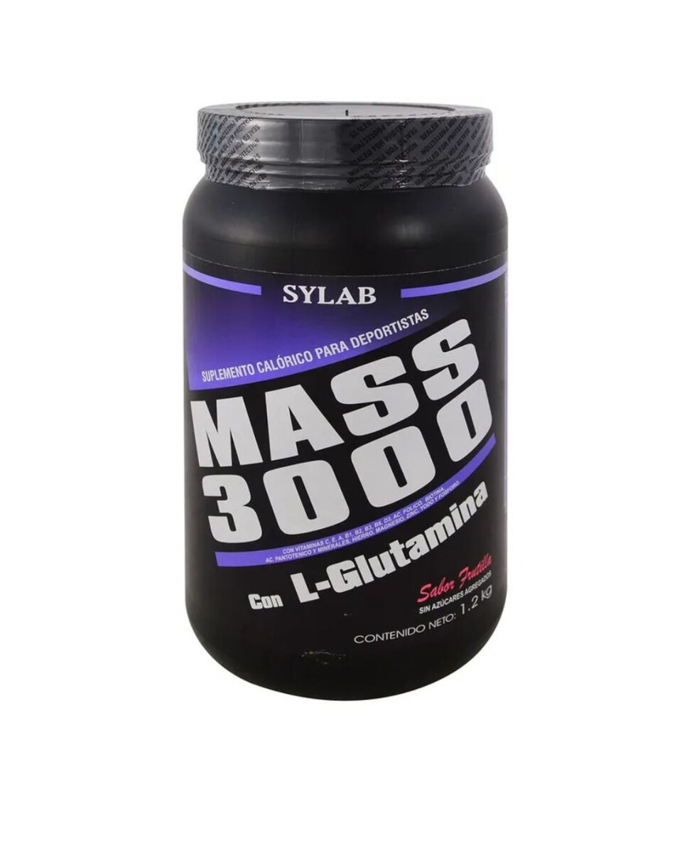 Mass 3000 1.2 kg SYLAB - Sabor Frutilla 