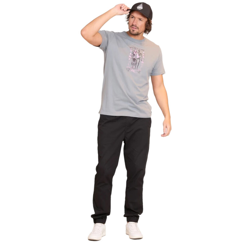 Remera Volcom Projection - Gris Remera Volcom Projection - Gris