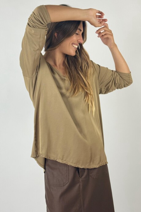 BLUSA GAIA TOSTADO