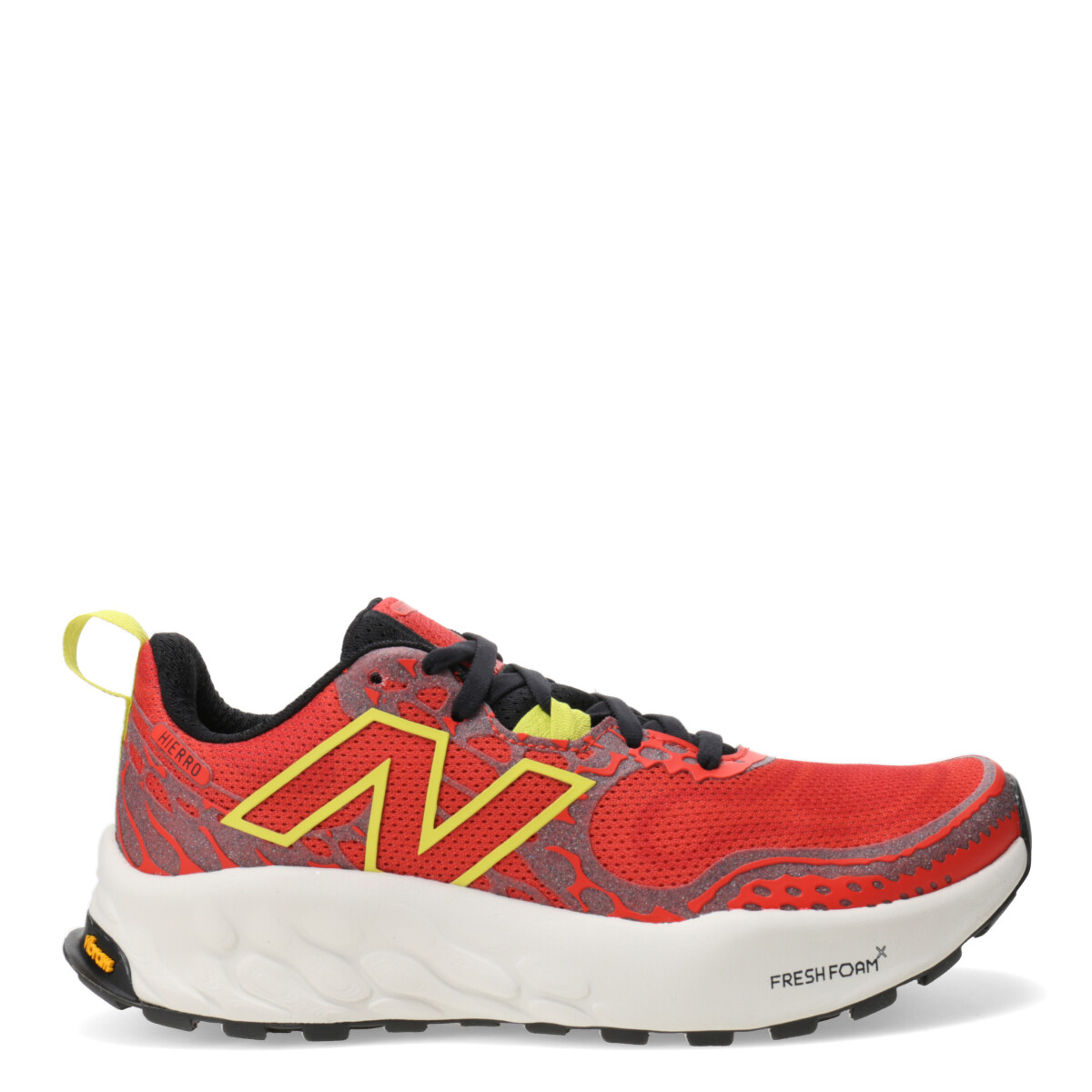 Championes de Hombre New Balance Fresh Foam X Hierro V8 New Balance - Rojo - Negro - Amarillo 