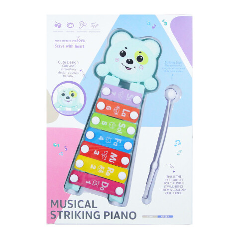 OUTLET Xilófono didáctico para bebé 22x31cm Outlet Xilófono Didáctico Para Bebé 22x31cm