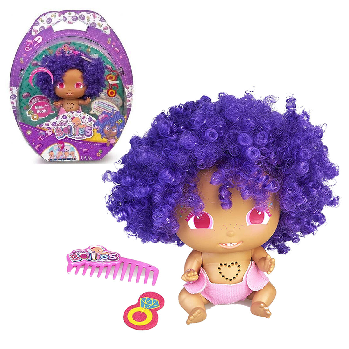 Muñeca Interactiva The Bellies 15 cm + Accesorios 