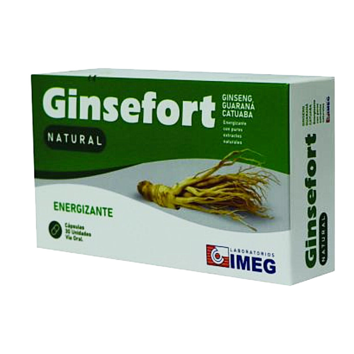GINSEFORT VITAMINADO CJ X 30 CÁPS. 