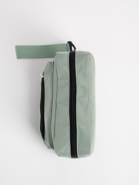Necessaire con bolsillo Verde Seco