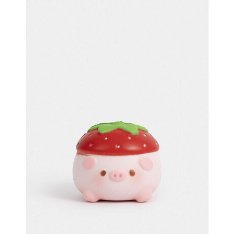 Squishy Chanchito Con Gorro Rosa Claro