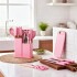 Set de 19 Utensilios para Cocina Silicona Antiadherente IMBACK Rosa Set de 19 Utensilios para Cocina Silicona Antiadherente IMBACK Rosa