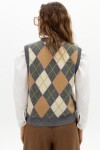 Chaleco Frank en Blend de Lana Grey Diamond