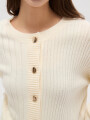 Cardigan Eloalia Marfil / Off White