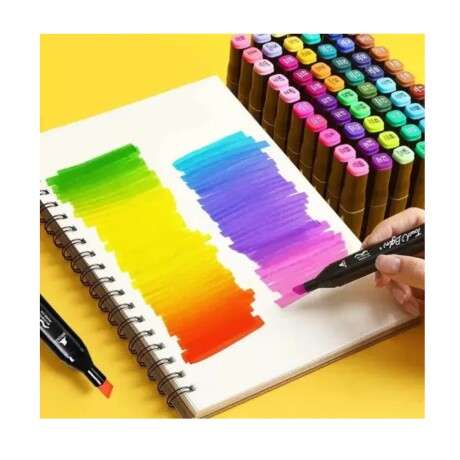 JUEGO DE MARCADORES 60 COLORES 001