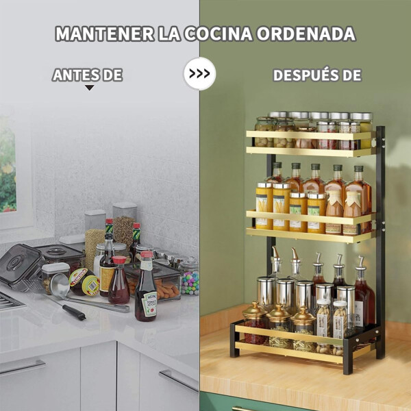 Estante Organizador Especieros Frascos Utensilios Aceiteras Cocina Vajilla Cubiertos Imback Estante Organizador Especieros Frascos Utensilios Aceiteras Cocina Vajilla Cubiertos Imback